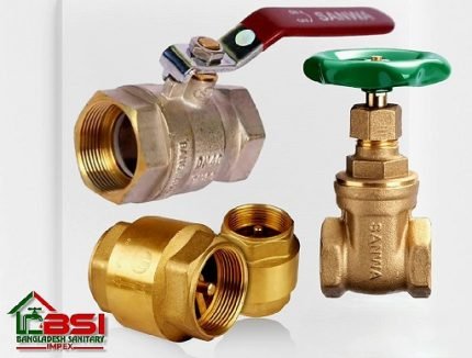 Brass Ball valve, Check Valve, Gate Valve